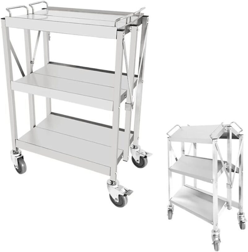 Carro Multiusos Plegable 3 Niveles ECOBECK