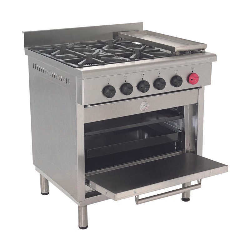 Cocina 4 Platos con Churrasquera 6EA50 MAIGAS