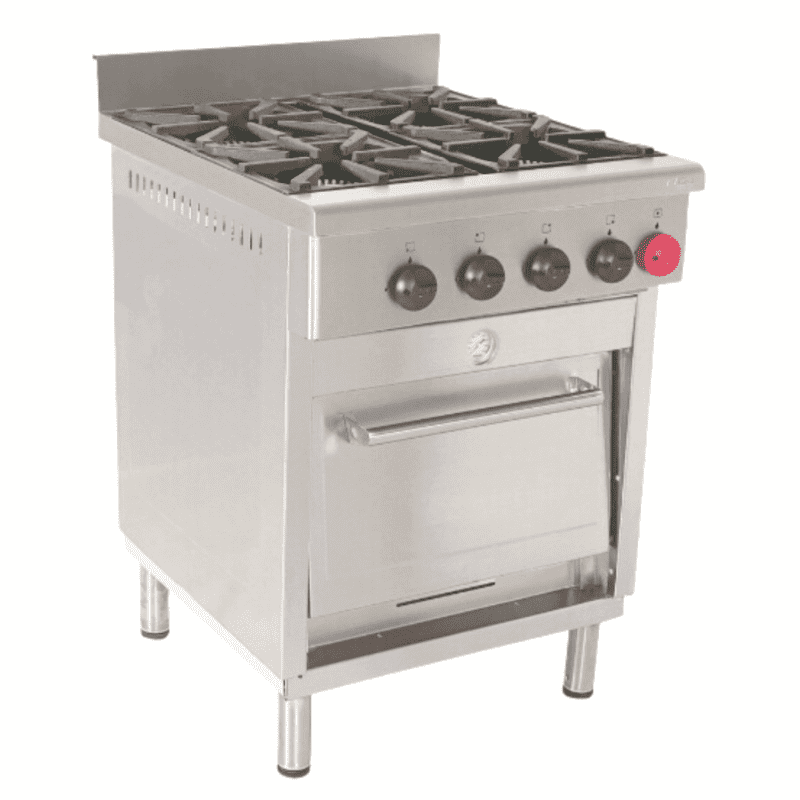 Cocina Industrial 4 Quemadores 6EA48 MAIGAS