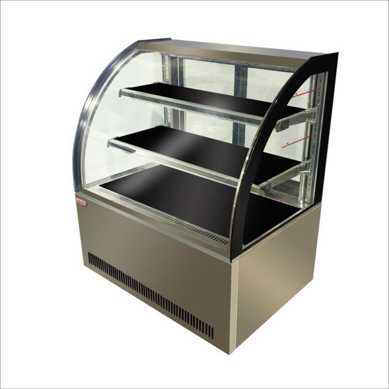 Vitrina Pastelera Curva HKCS1000 mm MAIGAS
