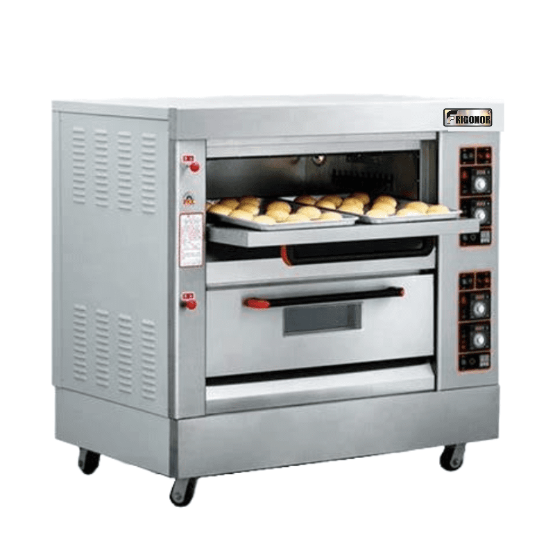 Horno de Piso 40x60 cm 2 Cámaras FRIGONOR