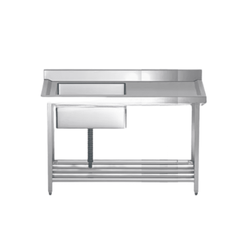 LAVAFONDO 120CM TB AC. INOX SD