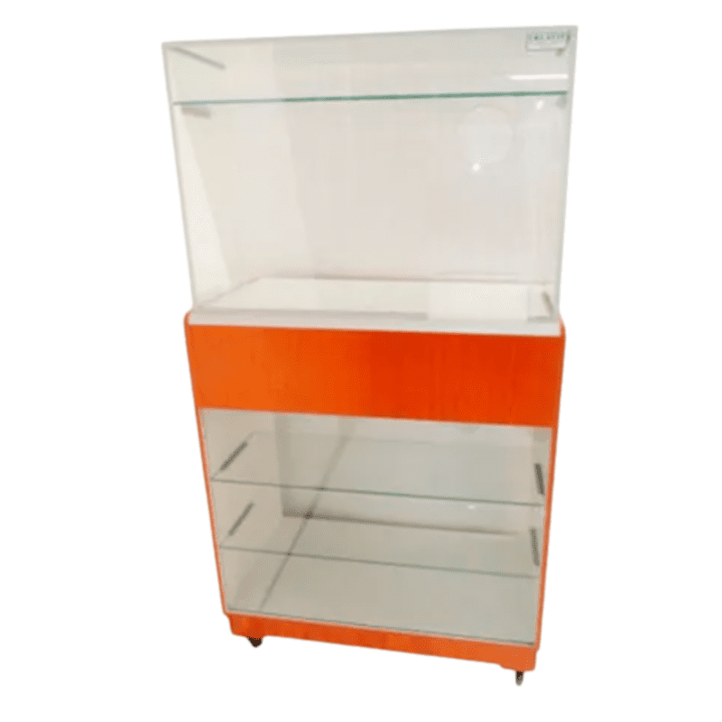 Caja Pedestal Doble Con Vitrina