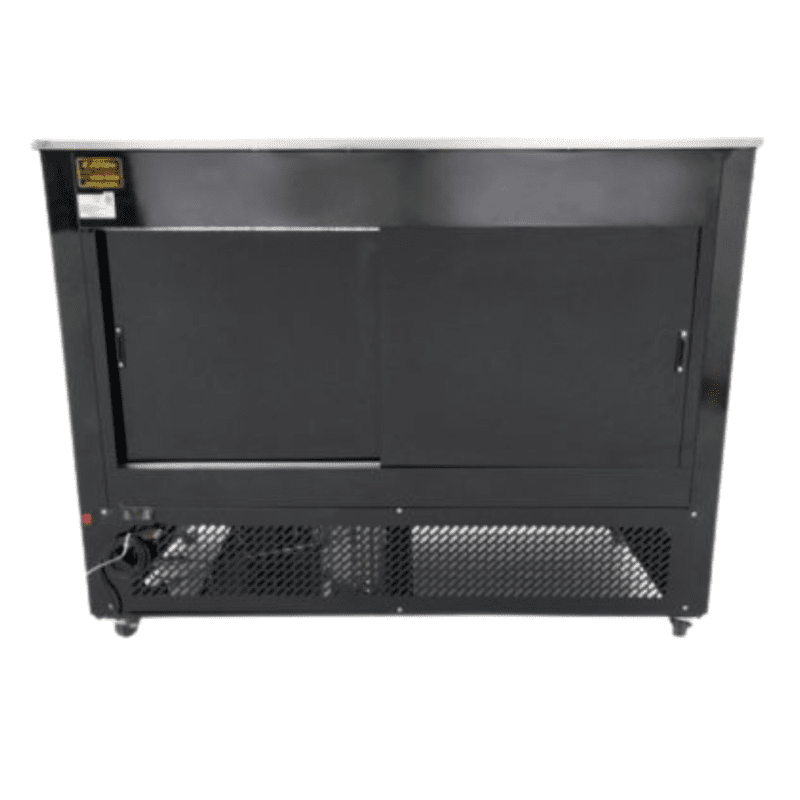 TRASERA Mesón Refrigerado Curvo MRC150 cm COUSIÑO