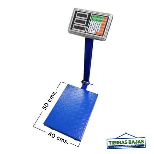 balanza plataforma 300 kg tierras bajas